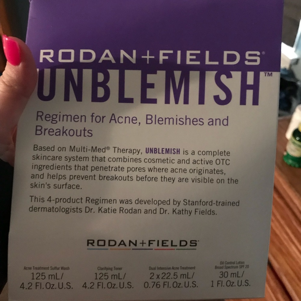 rodan and fields unblemish
